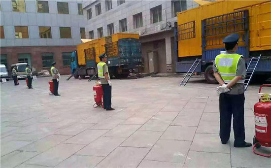 茶山镇租赁发电机案例